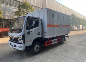 东风福瑞卡D6易燃气体厢式运输车